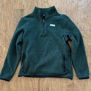 Eddie Bauer Dark Green Fleece Pullover